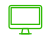 Unser Computer Symbol - ein stilisierter Monitor